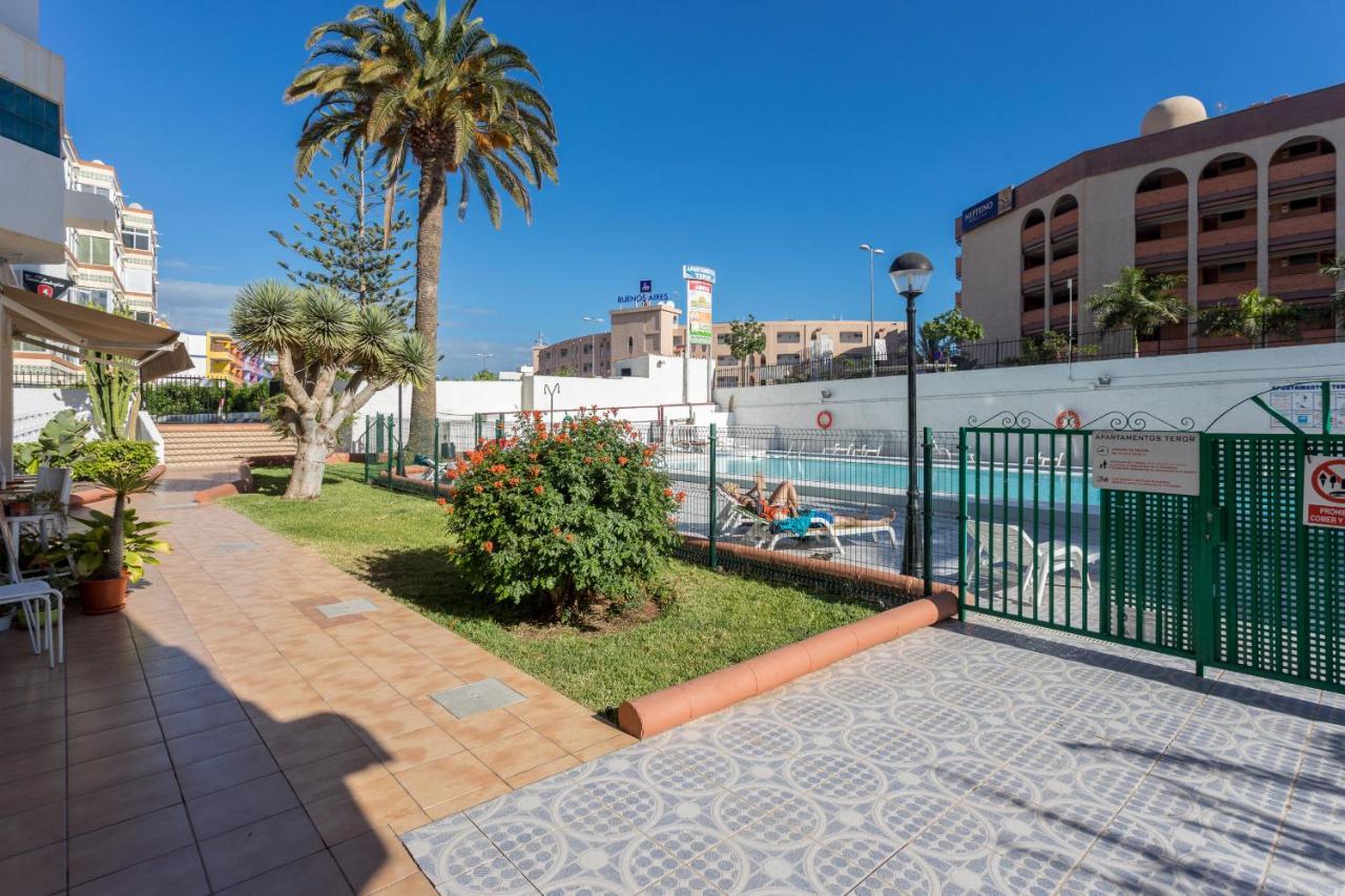 Teror 501 - Playa Del Ingles - Fc Apartment San Bartolome Bagian luar foto